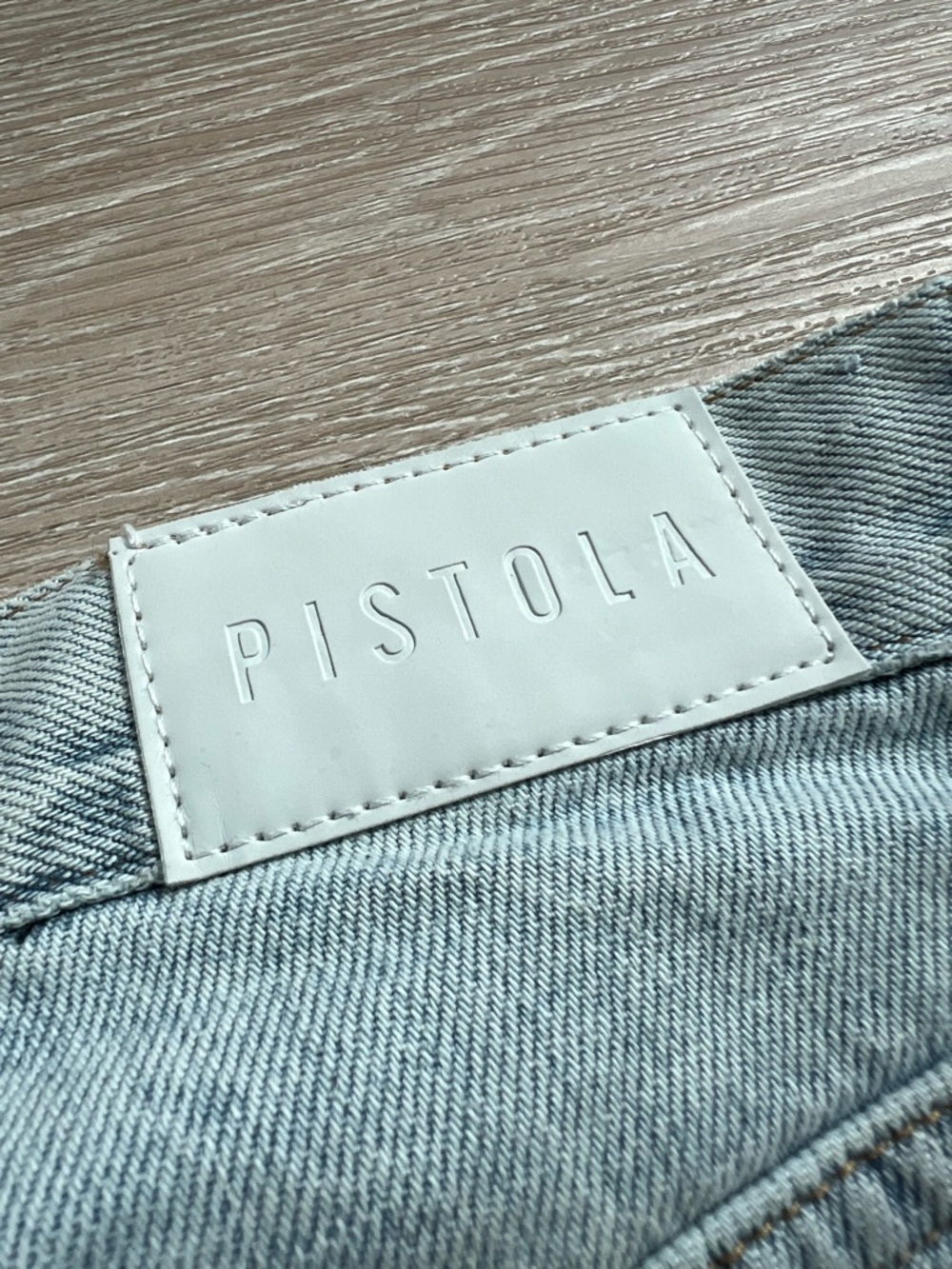 Pistola Light Wash Denim Shorts - Super Funky and Cute! - Picture 9 of 13